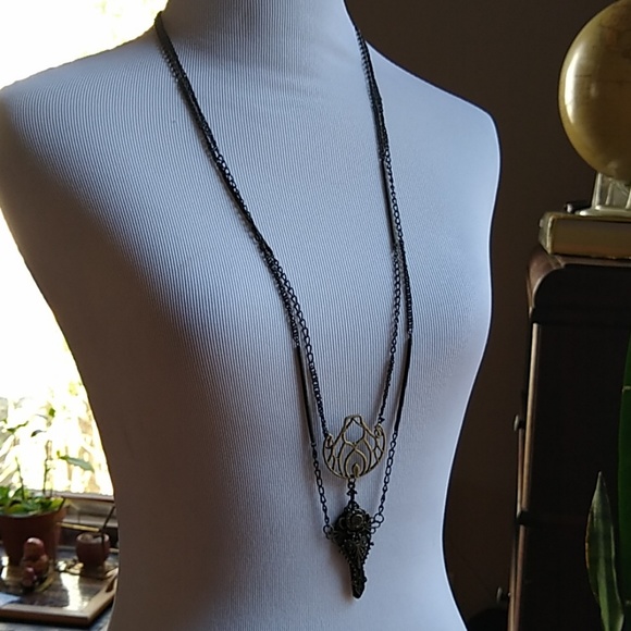 Free People mystery key pendant - Picture 3 of 6